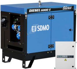 Дизель генератор SDMO DIESEL 6000 E SILENCE