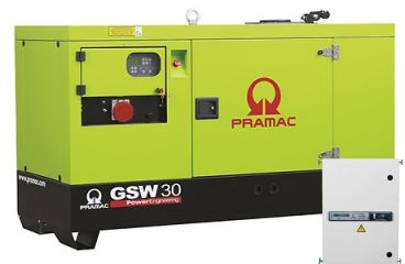 Дизельный генератор Pramac GSW 30 P 220V