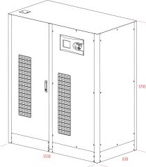 Источник бесперебойного питания MAKELSAN LevelUPS T4 120 kVA