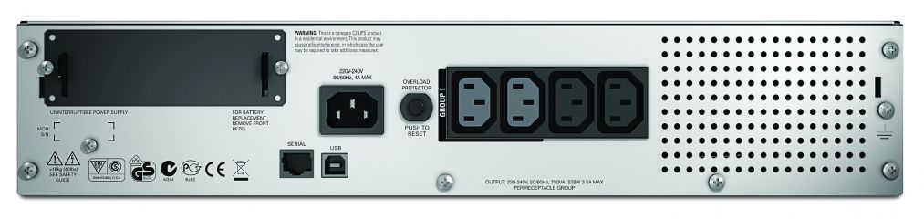 ИБП APC Smart UPS SMT750RMI2U