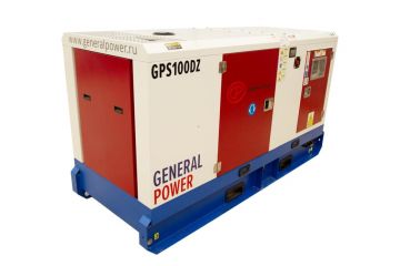 Дизельный генератор General Power GP100DZ в кожухе