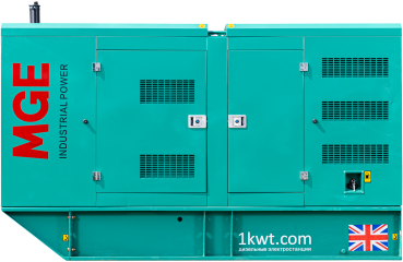 Дизельный генератор MGE P150CS в кожухе