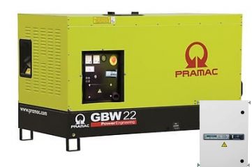 Дизельный генератор Pramac GBW 22 Y 230V 3Ф